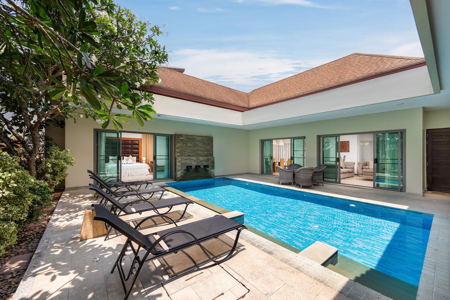 Villa Bond| 3 Bedrooms | Private Pool | 3 Min To Naiharn Beach Rawai Extérieur photo